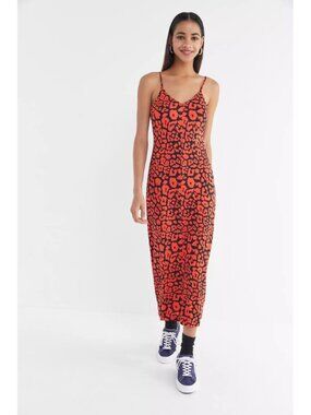 Urban Outfitters Robe Nuisette Midi Slip Dress